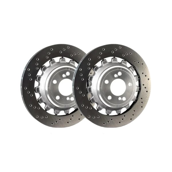 Genuine BMW 2NH 380mm Rear Brake Discs/Rotors Pair For BMW F87 M2 Competition