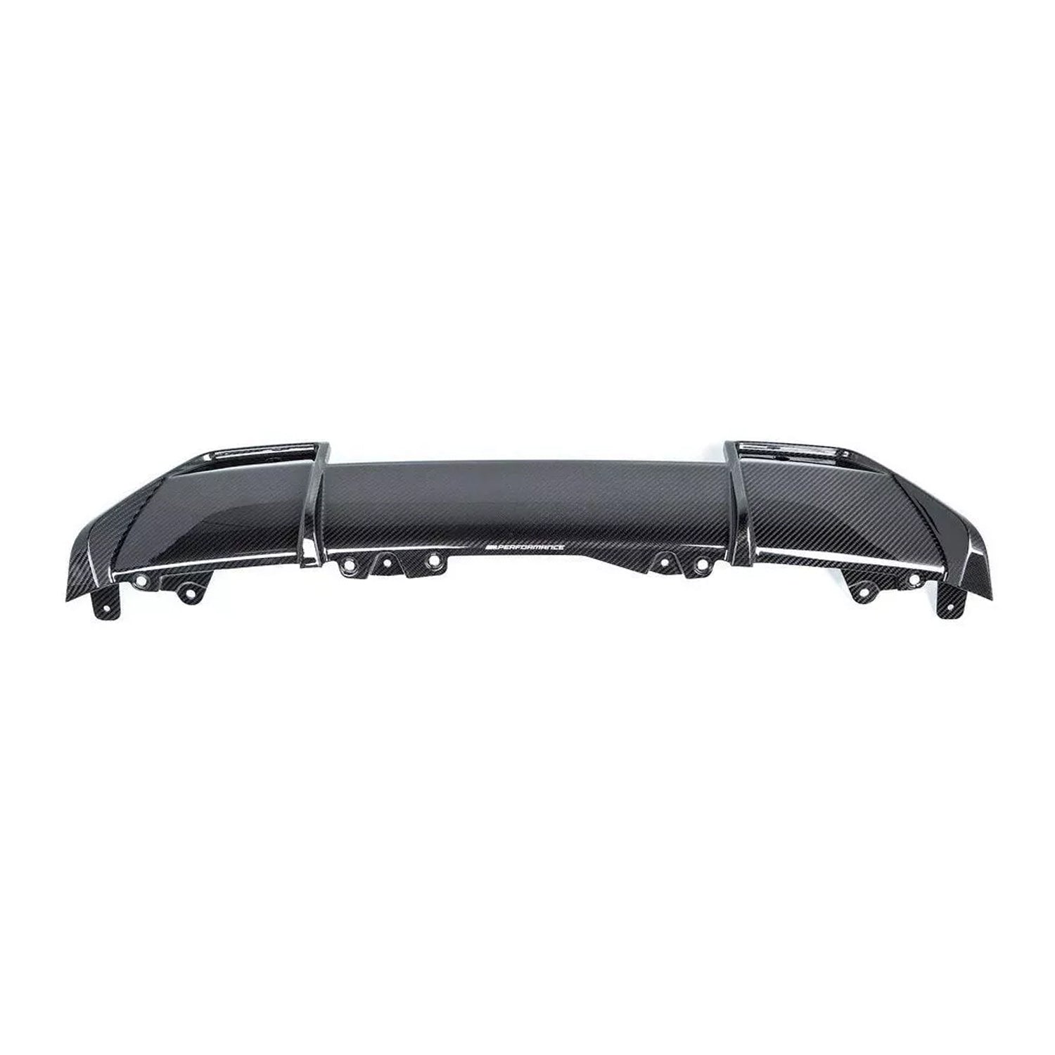 Genuine BMW F95 X5M & F96 X6M M Performance Rear Diffuser In Gloss Carbon Fibre