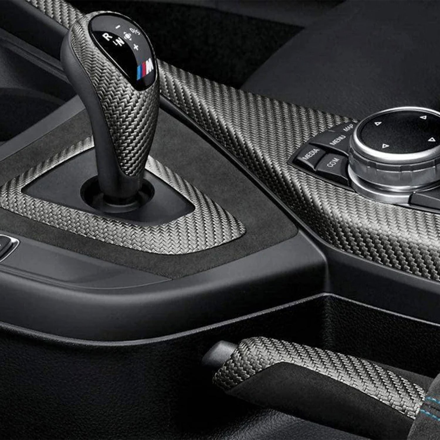 Genuine BMW M Performance BMW F87 M2 Competition Interior Trim Kit In Carbon Fibre & Alcantara (Right-Hand Drive)