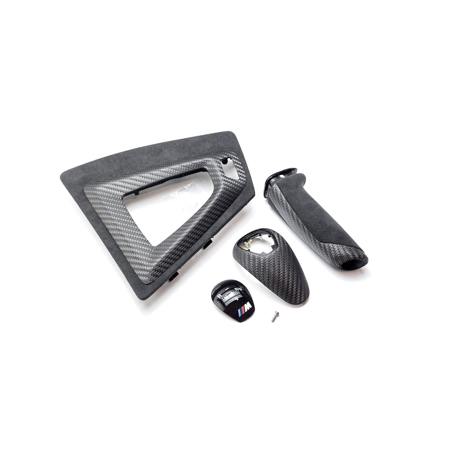 Genuine BMW M Performance BMW F87 M2 Competition Interior Trim Kit In Carbon Fibre & Alcantara (Right-Hand Drive)