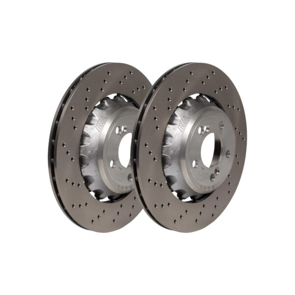 Genuine BMW OEM F8X 370mm Rear Brake Discs/Rotors Pair (F80 M3, F82/F83 M4 & F87 M2)