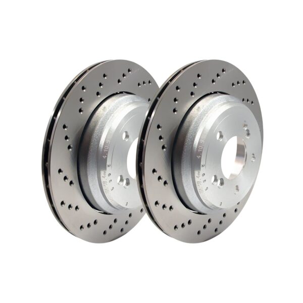 Genuine BMW OEM Rear Brake Discs/Rotors Pair For BMW E46 M3 & E85/E86 Z4 M