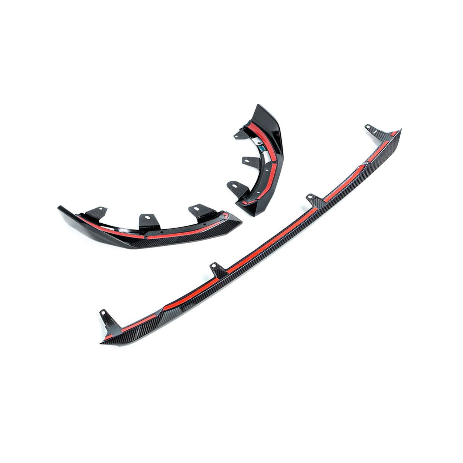 M Performance 3PC Front Splitter for BMW 2 Series M240i G42 (2021+) in Carbon Fibre